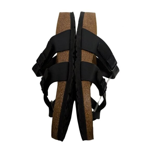 Birkenstock Mayari Graceful Licorice Black Leather Sandals Womens Size 6 Narrow - Picture 5 of 7